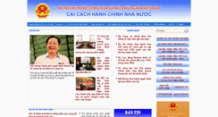 Desktop Screenshot of caicachhanhchinh.gov.vn